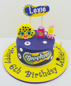Shopkins birthday cake