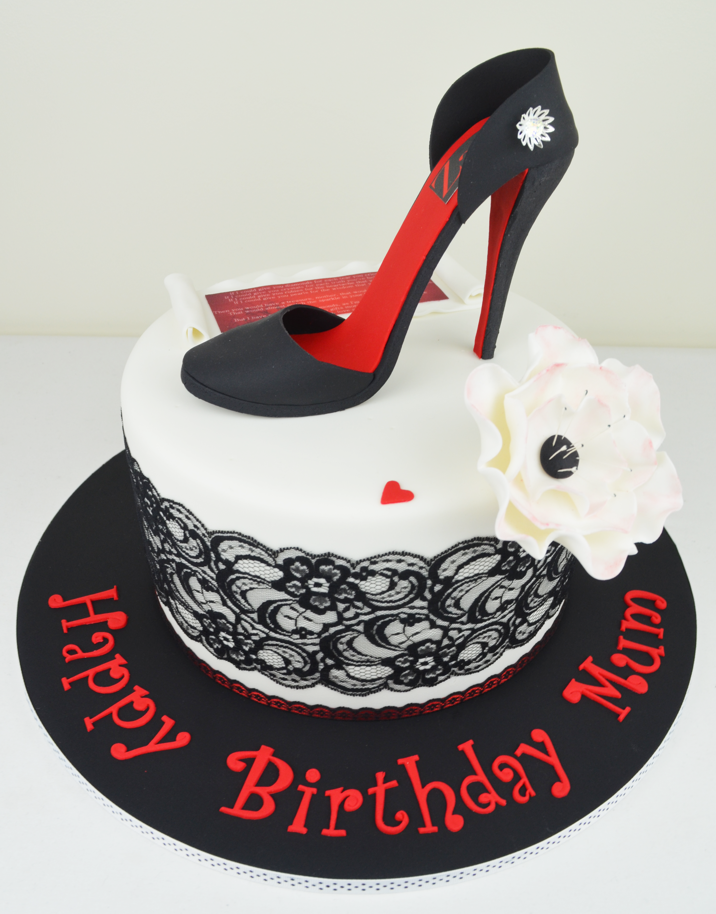 Happy Birthday Stiletto Cake Happy Birthday Stiletto Cake