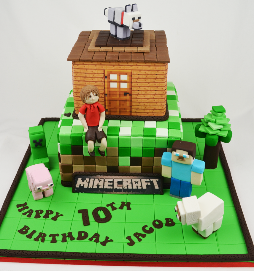 Minecraft Birthday Cakes