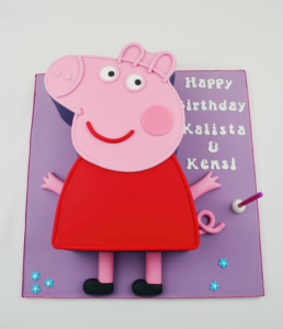 Peppa pig cake birthday cakes sydney kids cakes party cakes 3d cakes