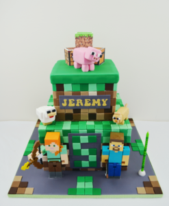 Minecraft cake kids party cakes birthday cakes