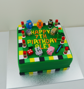 Minecraft cake birthday cake kids cakes