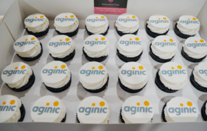 Business cupcakes logo cupcakes branded cupcakes