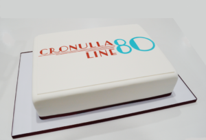 Logo cake corporate cake custom cakes sydney