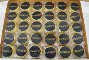 Branded cookies logo corporate cookies