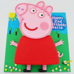 peppa pig cake