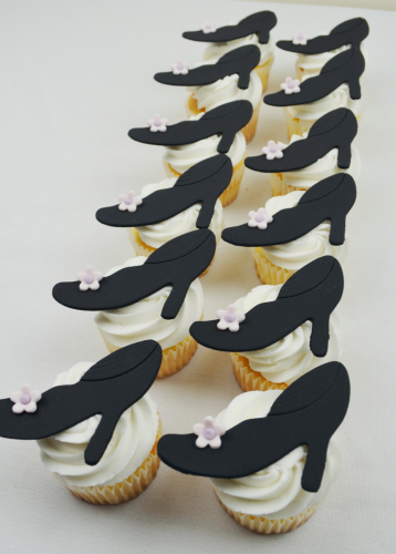 high heel cupcakes