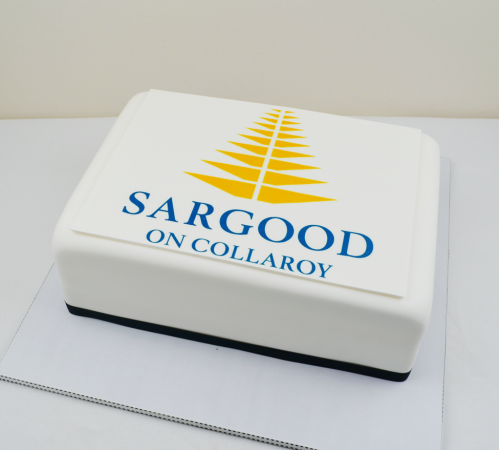 Sargood - CC393Corporate logo cakes