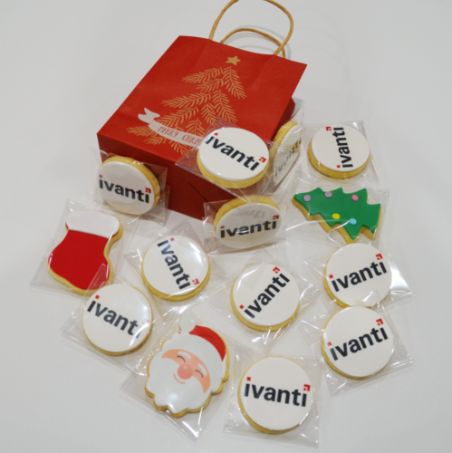 Christmas Logo Cookies