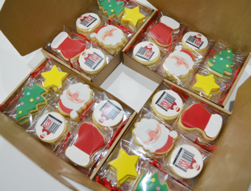 Christmas Logo Cookies
