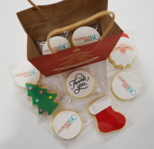 Christmas Logo Cookie Bag
