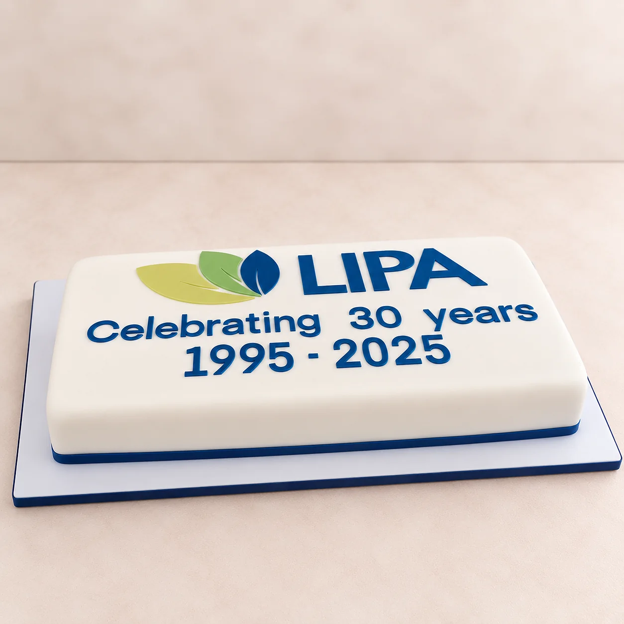 LIPA branded cake