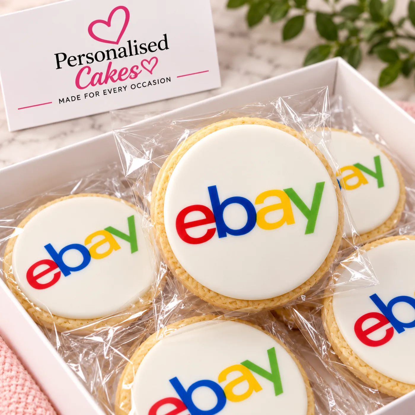 eBay logo cookies