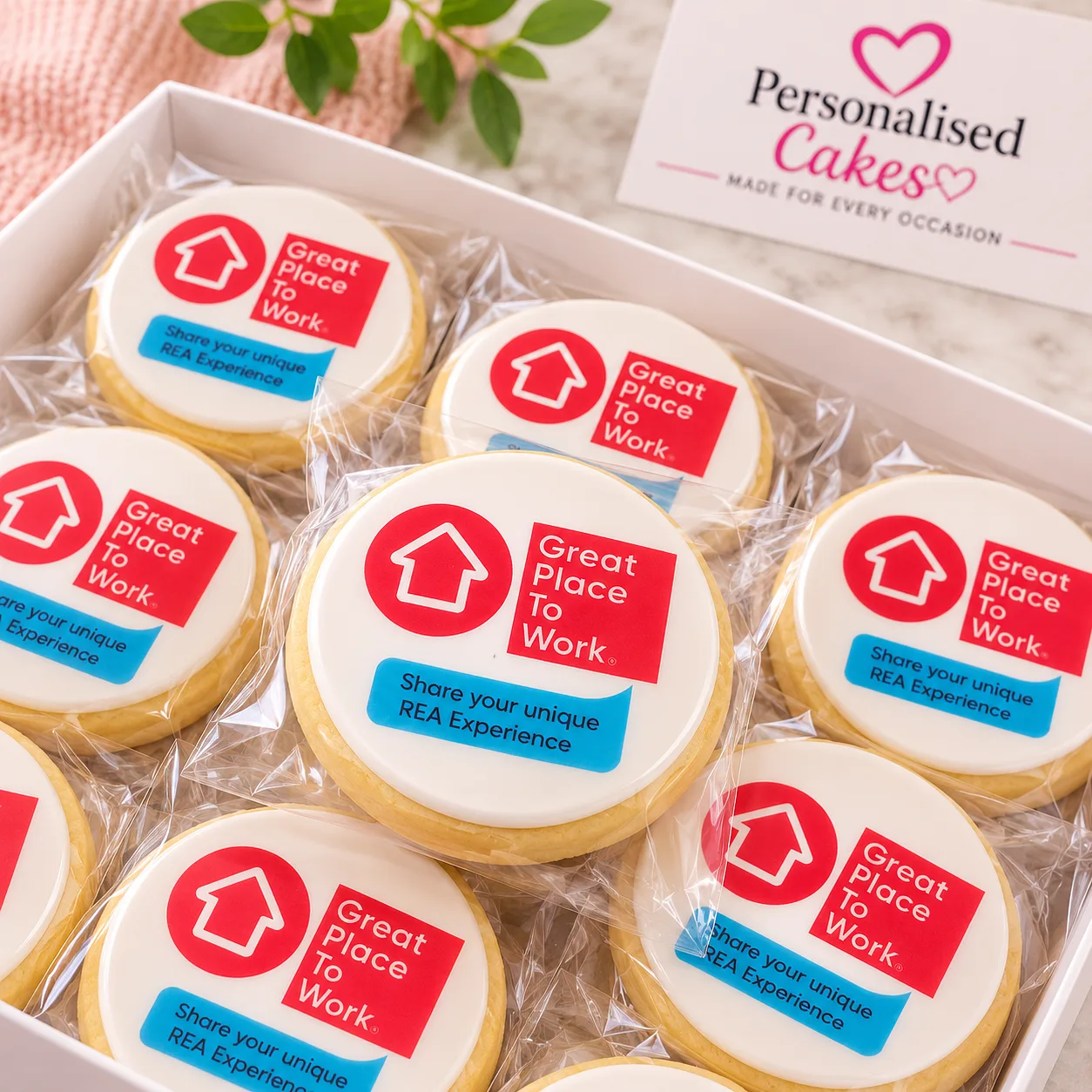 Great Place To Work branded cookies