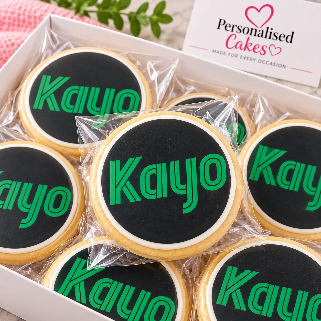 Kayo Sports logo cookies