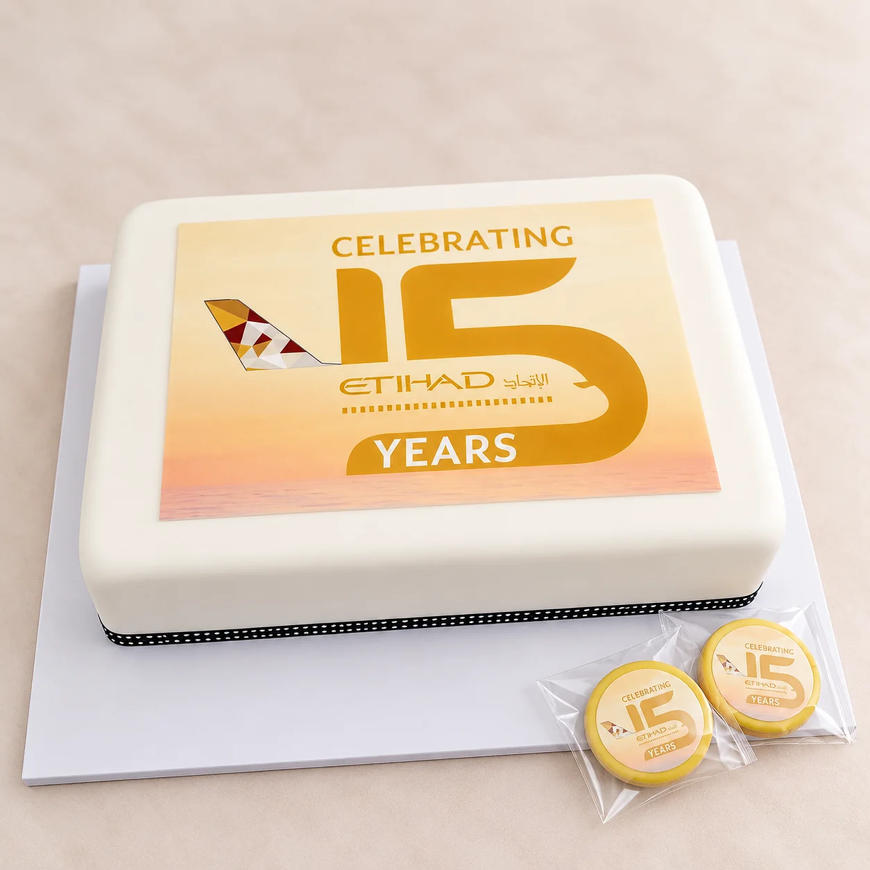 Etihad branded cake