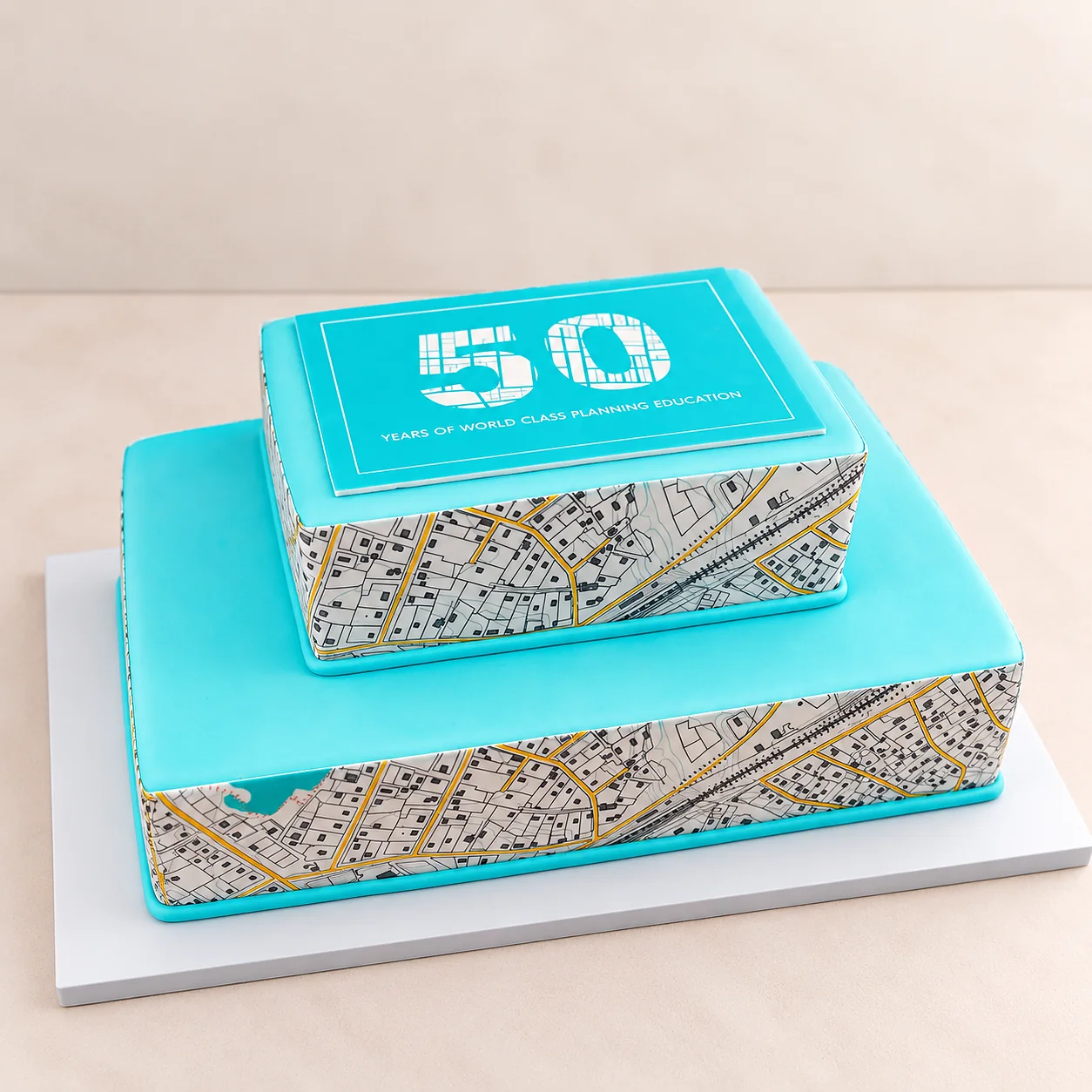 Corporate anniversary cake