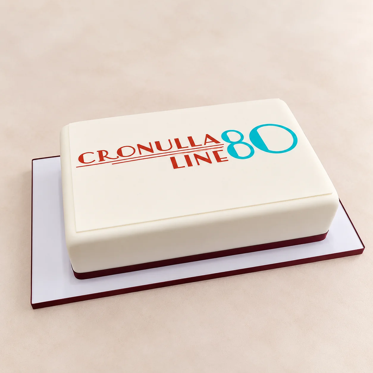 Cronulla Line 80 celebration cake