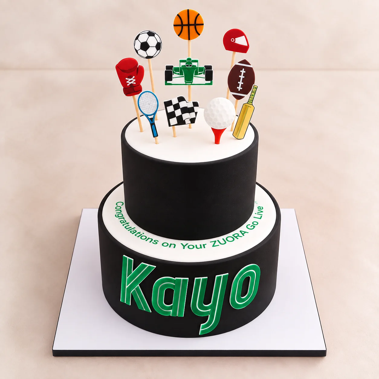 Kayo branded cake
