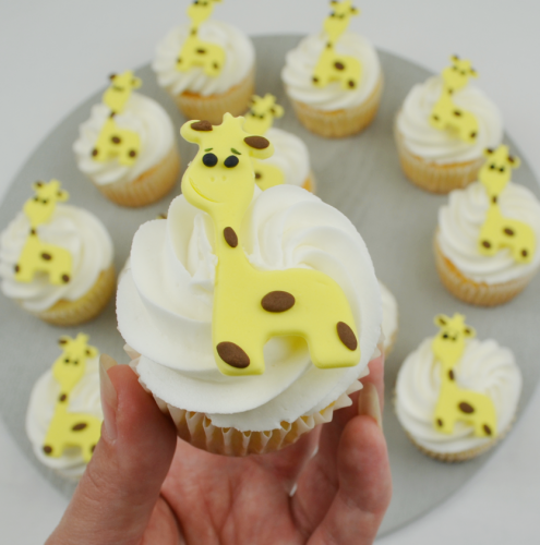 giraffe cupcakes