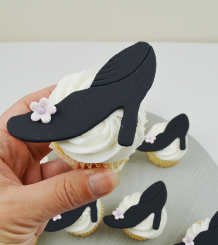 high heel cupcakes