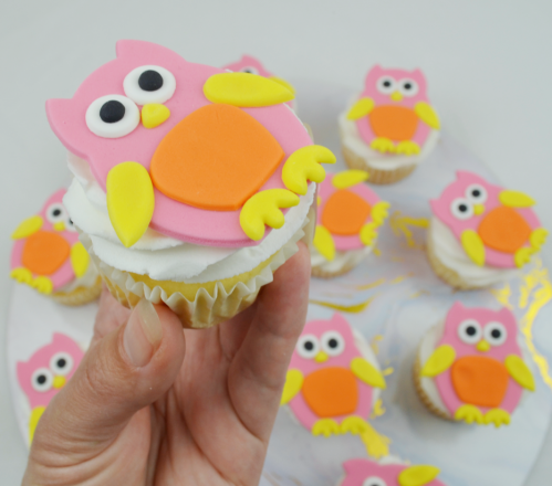 owl cupcakes