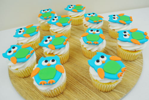 owl cupcakes