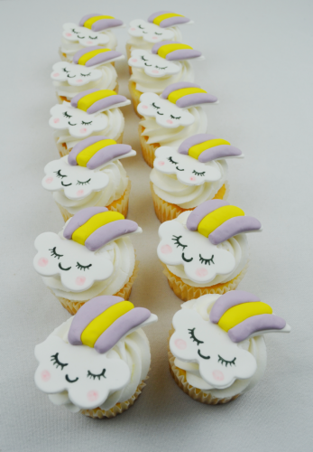 unicorn cloud cupcakes