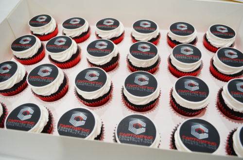 Branded company cupcakes Sydney